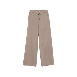 Panicale Brown Trousers - Palazzo Pants Women